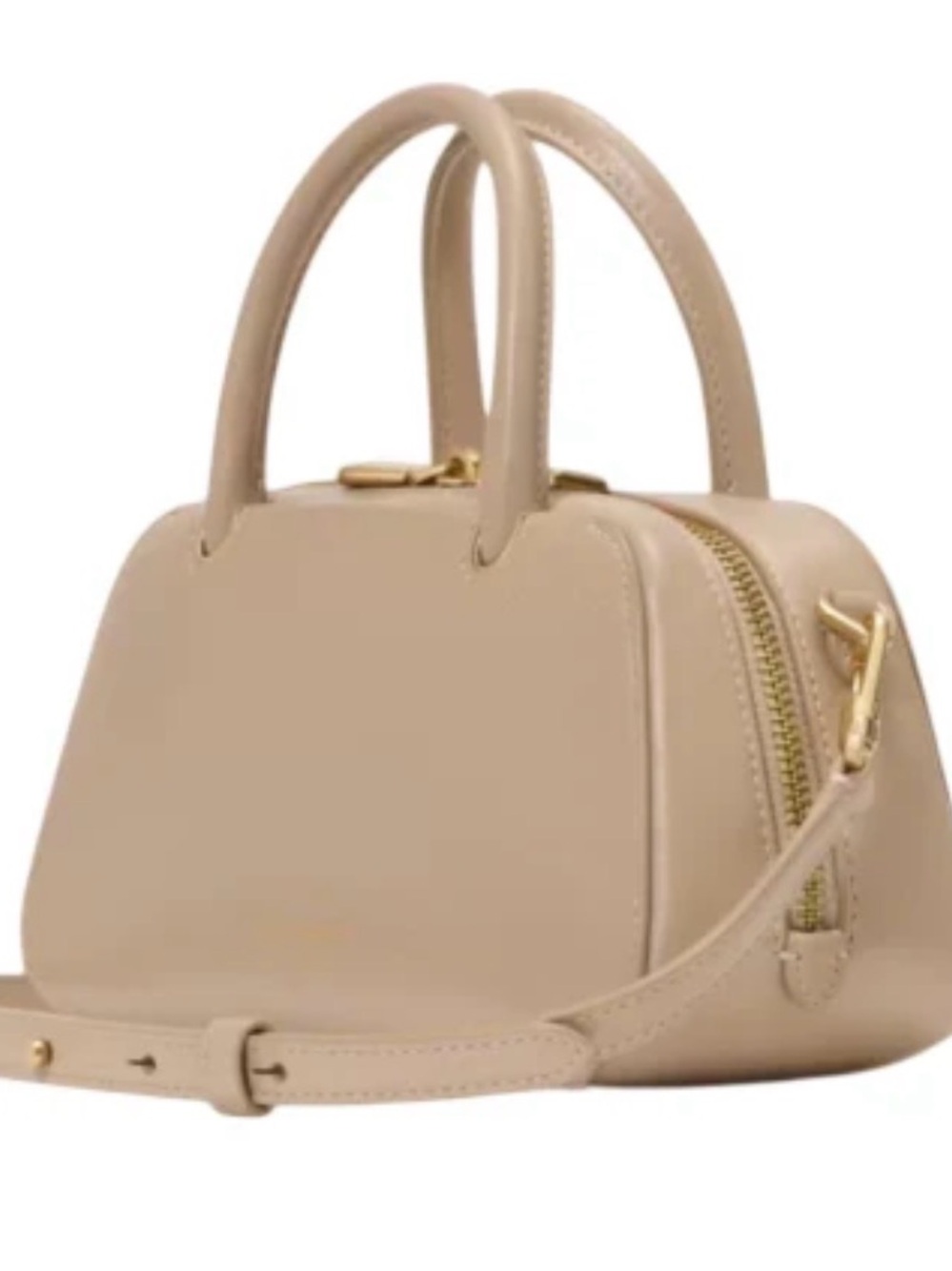 Kate Spade Gracie Mini Leather Satchel Crossbody Bag ~NWT~ Taupe